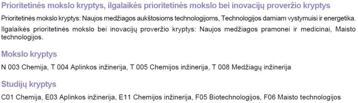 Mokslas - Cheminės technologijos fakultetas | KTU