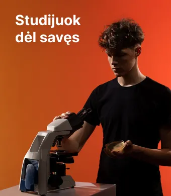 Studijuok dėl savęs Cheminės technologijos fakultete.