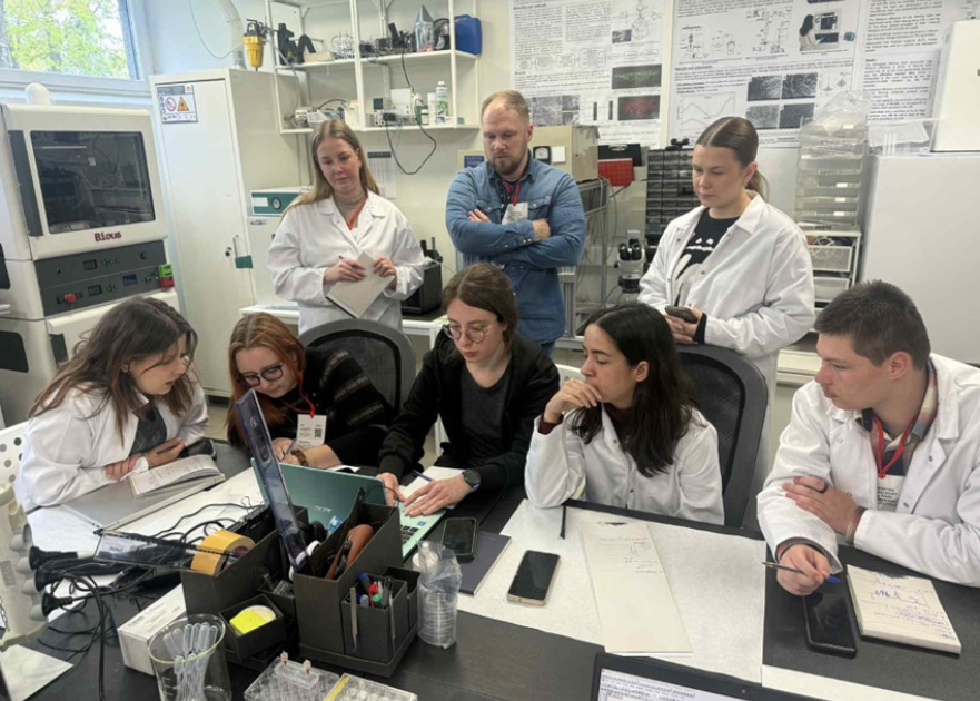 Komandos koncentravosi į in vitro modelių kūrimą