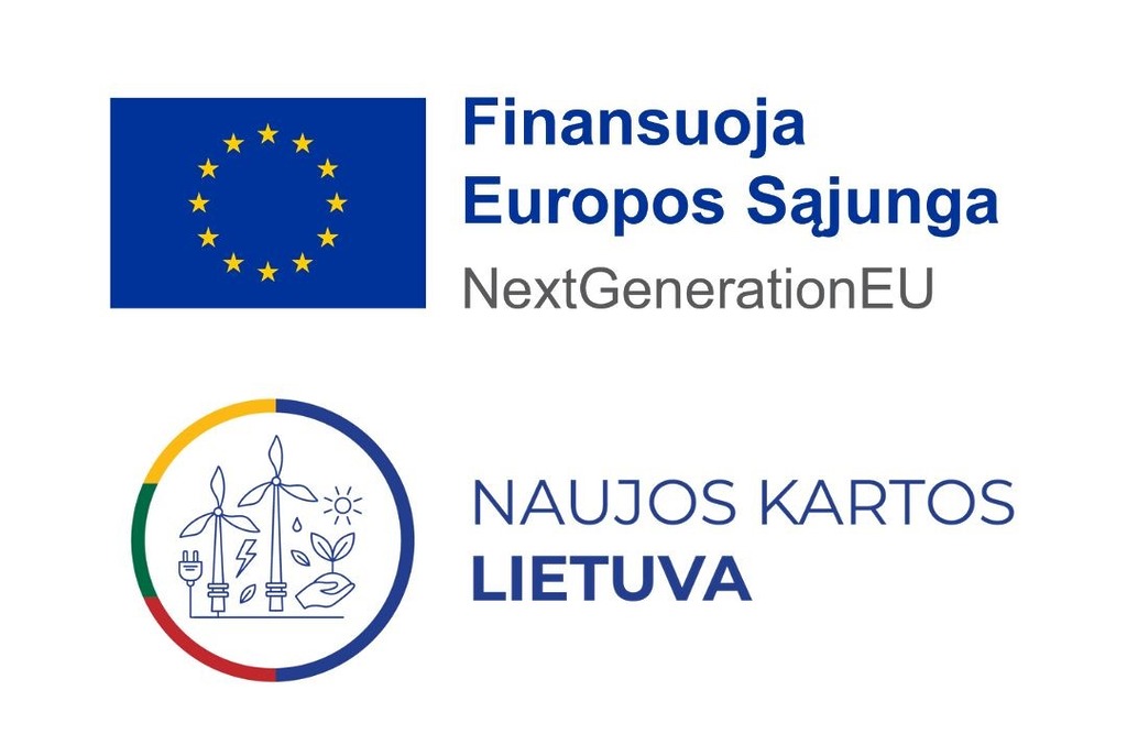 Projektą finansuoja Europos Sąjunga NextGenerationEU
