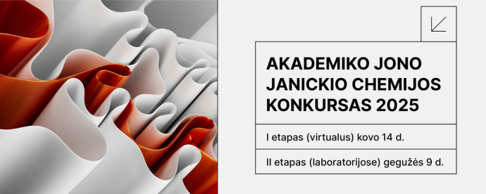 Akademiko Jono Janickio chemijos konkursas 2025
