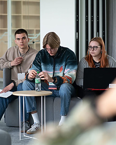 Aurelija Gardžiulytė ES gynybos technologijų hakatone