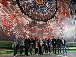 Akimirkos iš vizito CERN