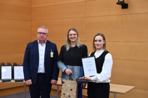 Viltė &Scaron;ereikaitė ceremonijos metu
