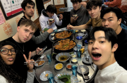 Aistis Melnikas tarptautinių mainų programoje Pietų Korėjoje